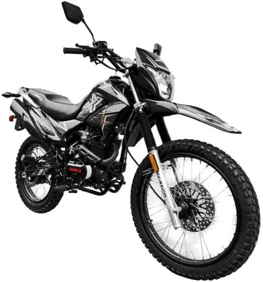 Hawk-X 250 Enduro 250cc Motorcycle EFI Dual Sports Dirt Bike Adult Street Bike