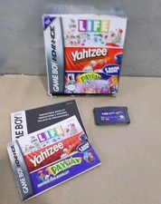Nintendo Game Boy Advance The Game Of Life Yahtzee Payday 3 Game Pack CIB