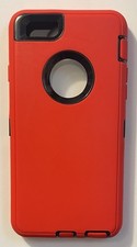 Otterbox Defender Series Phone Case For Apple iPhone 7 8 SE 2nd 3rd Gen Red