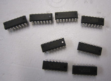 8 S.  IC  RC 4136 N,  Op Amp 4 fach,  Texas Instrument, 3 MHz,  +-  18 V, DIL-14