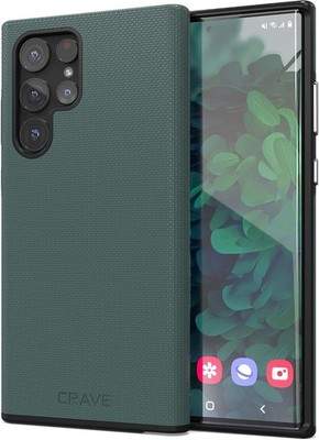 Crave Dual Guard for Samsung Galaxy S22 Ultra, Forest Green, Cellular Phone C...