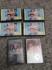 6 Elvis Presley Cassette Tapes The Years 4 Tape Set Christmas to, Love Songs