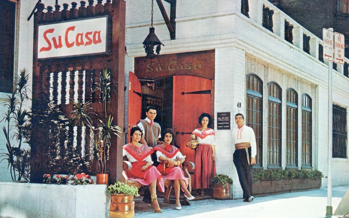 Su Casa Mexican Restaurant Chicago Illinois Postcard | eBay