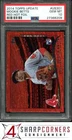 2014 TOPPS UPDATE RED HOT FOIL #US301 MOOKIE BETTS RC PSA 10