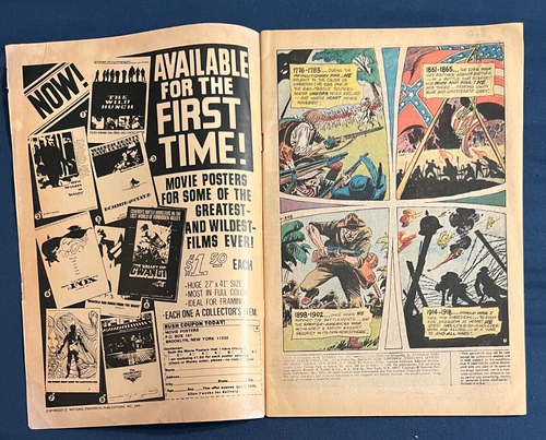 Star Spangled War Stories #151 DC Comics 1970 prima apparizione di un soldato sconosciuto - Foto 3 di 3