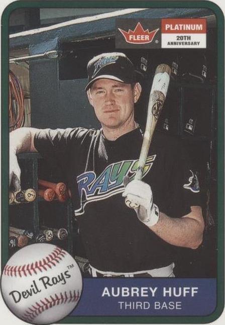 2001 Fleer Platinum - Aubrey Huff #192 - 1 of 1