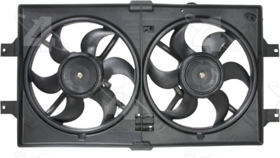 Four Seasons For Chrysler 300M 1999-2004 Dual Radiator & Condenser Fan - Image 4 of 4