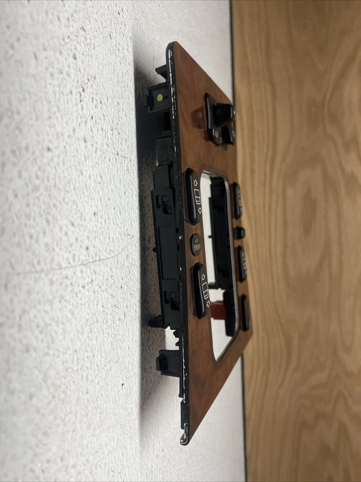 1996-2002 MERCEDES-BENZ W210 E430 СЕДАН ПЕРЕКЛЮЧАТЕЛЬ ОБОДОК ДЕРЕВО ЗЕРНО - Изображение 3 из 4