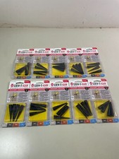 Screw It Again 4 Pack Masonry Anchor for Concrete, Block, Brick, Tile (10 Packs)