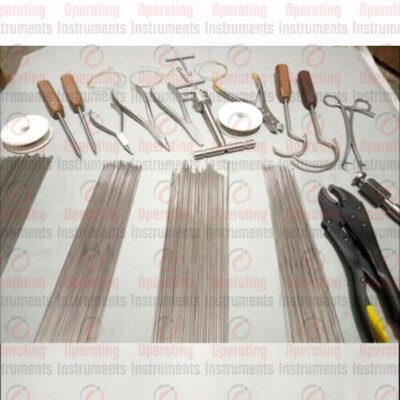 #ad #ad 70 Pcs Wiring amp; Kirshner Veterinary Orthopedic High Quality Instruments A $249.30
