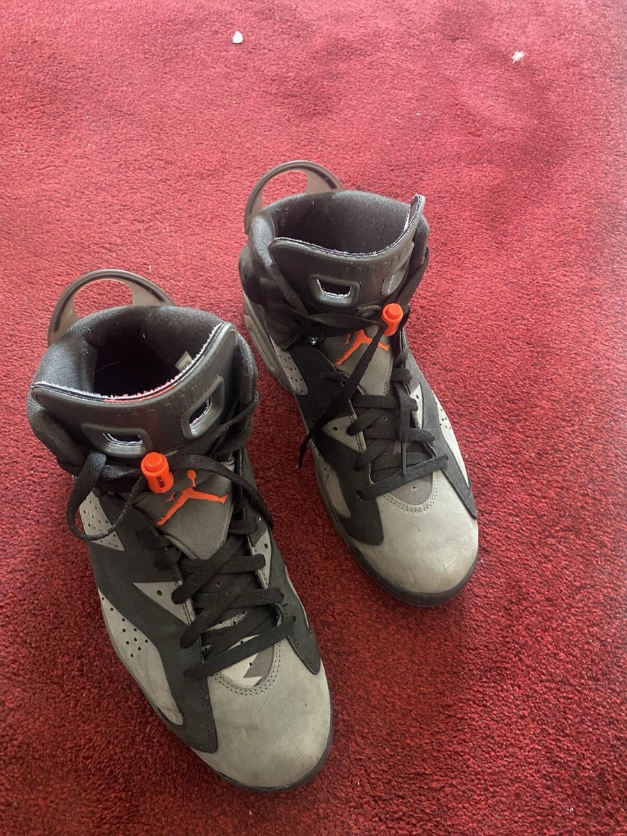 Size 10- Paris Saint-Germain x Air Jordan Retro Iron Grey UK