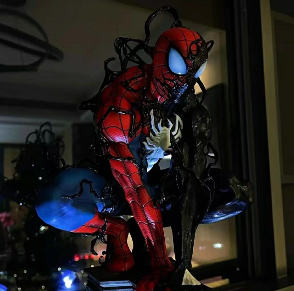 Symbiotic Spider-Man Venom Action Figure Toys 38cm PVC