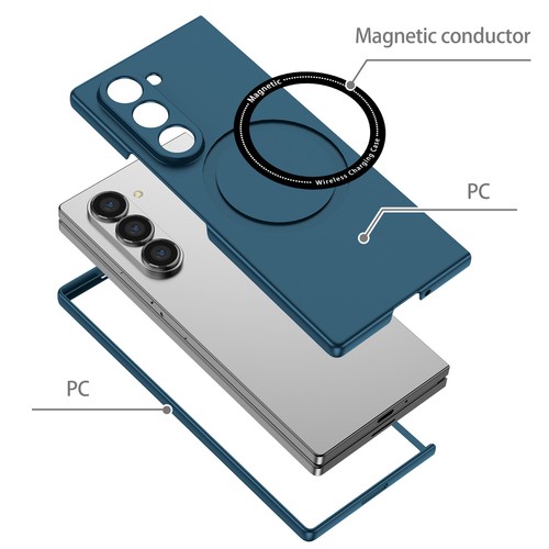 For Samsung Galaxy Z Fold6 5 4 3 Magnetic Wireless Charging Shockproof Slim Case - Photo 36 sur 82