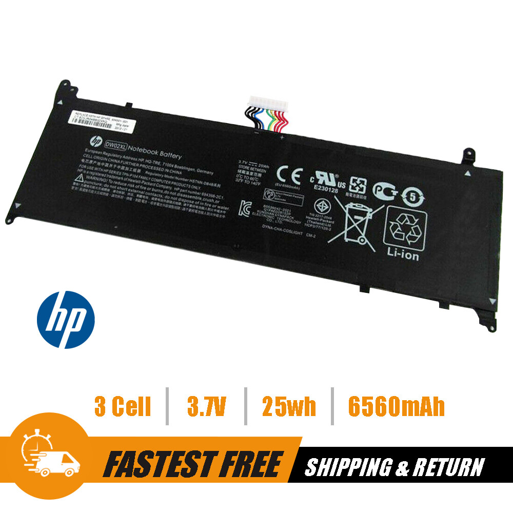 HP Envy X2 DW02XL 11-G003TU Li-ion Battery 6560mAh 25Wh