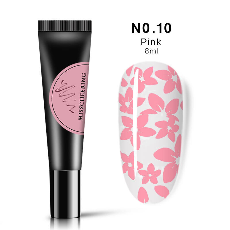 Manucure Stamping Gel Polish Noir Blanc Soak Off Nail Stamp Plate Uv