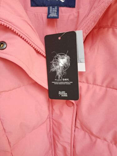 RRP£ 220 UK Size 24Women's Quilted 80%Down 20%Feather Coat Land's End - Picture 5 of 13