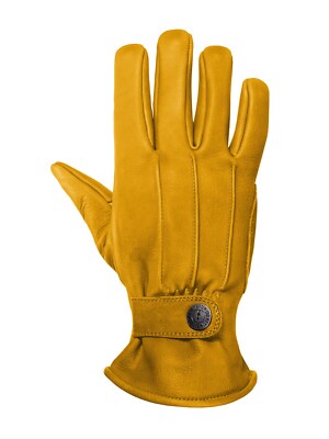 John Doe Grinder XTM yellow Gr. L Motorradhandschuhe Lederhandschuhe Handschuhe