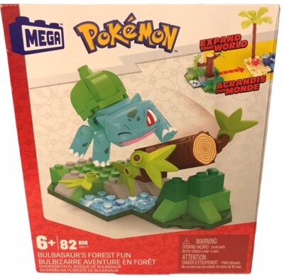 MEGA Pokemon Bulbasaur s Forest Fun Build Set with 82 Pieces
