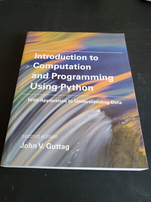 Introduction to Computation and Programming using Python, 2nd Ed - Excellent
