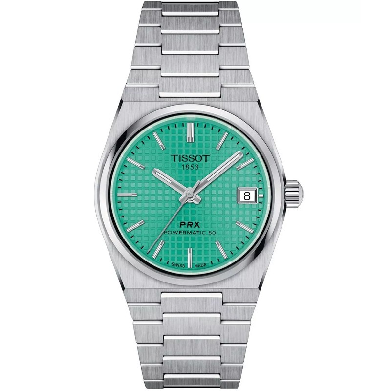 New Tissot PRX Powermatic 80 Mint Green Dial 35mm Unisex