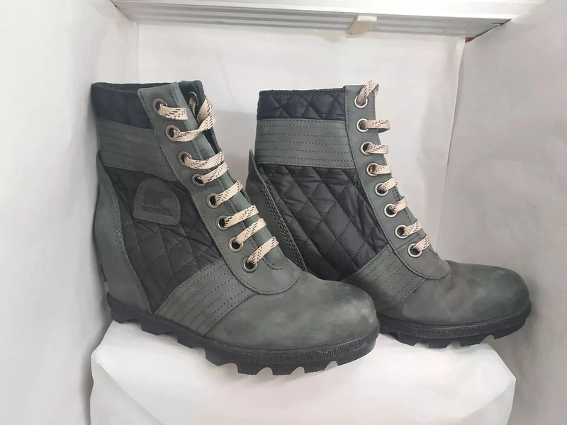 sorel pdq lace up wedge lexie quarry 