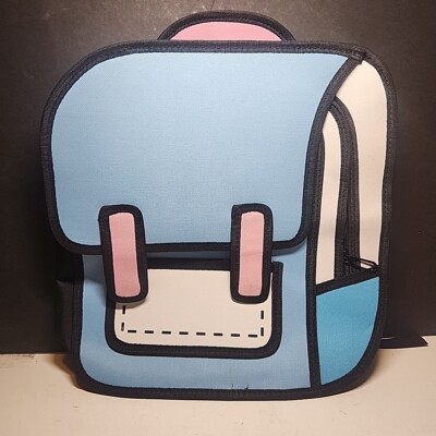 2D Hulu Animeyhem Backpack Anime Comic Emoji New Without Tags School Skibidi
