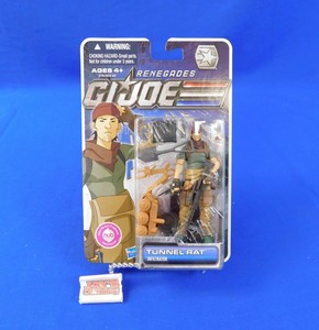 Tunnel Rat Action Figure GI Joe ARAH Renegades 2011 Hasbro New on Card 653569657224 | eBay
