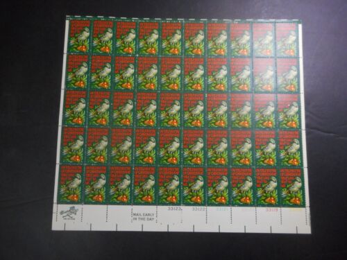 Scott 1445, 8 cent, Partridge in a Pear Tree, Sheet
