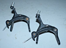 Side Pull Brake Caliper Set 56-70mm Black Touring Road Hybrid Fast USA Shipper:)