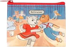 Blue Q Coin Purse Hellraiser BlueQ pouch change zipper holder