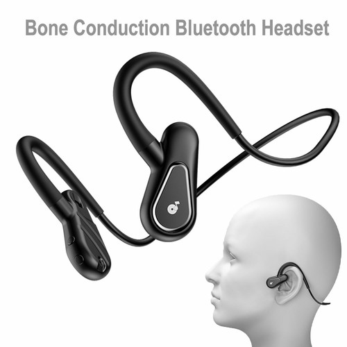 ossea Cuffie a conduzione ossea Auricolari con memoria Cuffia Impermeabile  | eBay