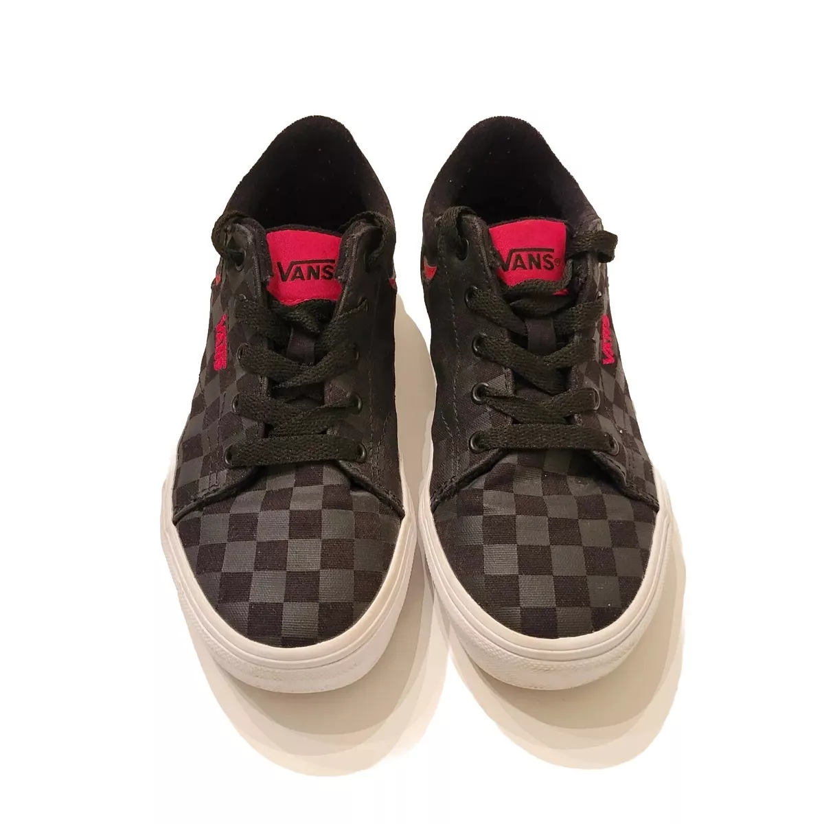 Vans rosse shop scacchi