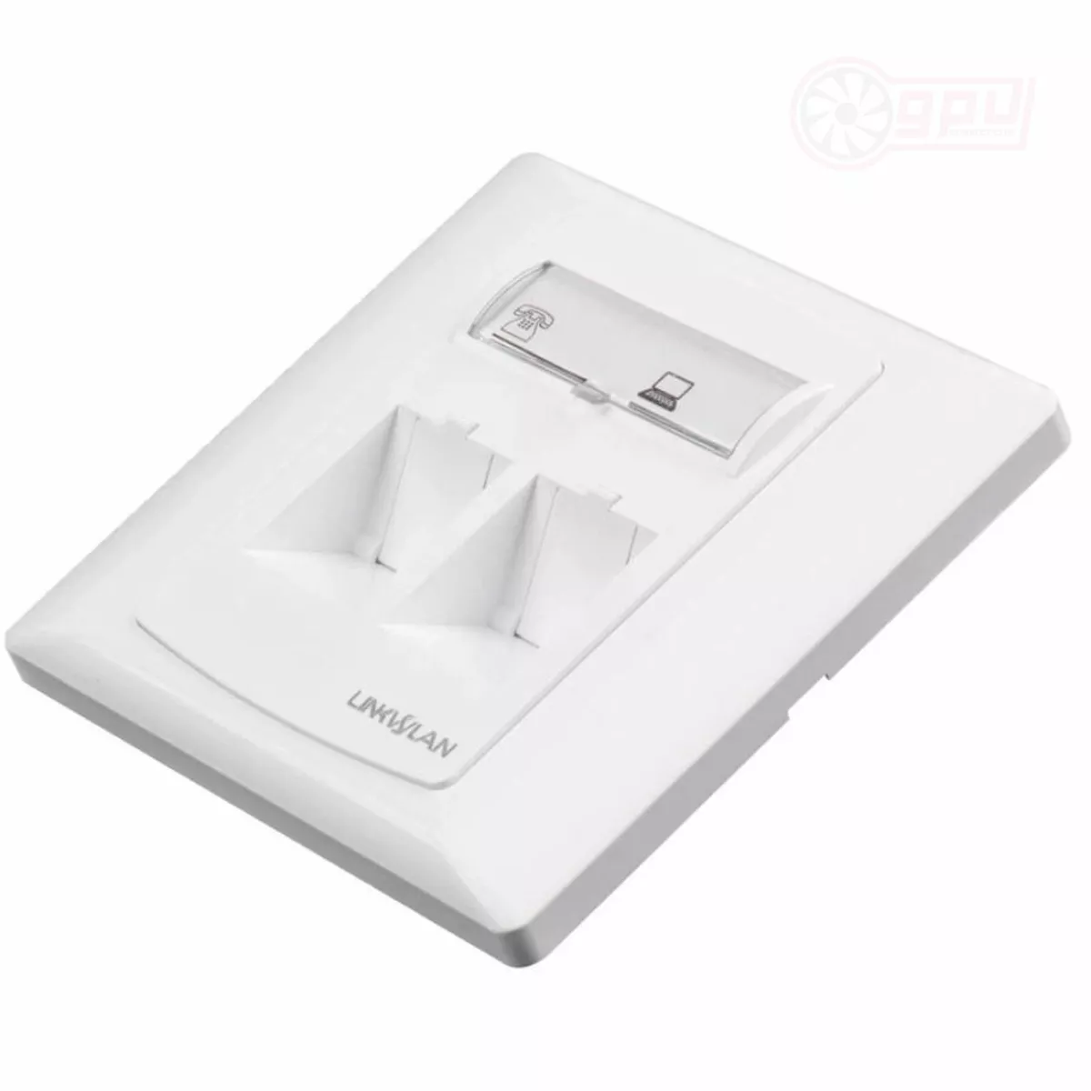 Cat 8 Wall Socket RJ45 Socket Premium Face Plate with CAT 8 7 6A Keystone Network (Single /Double) | eBay