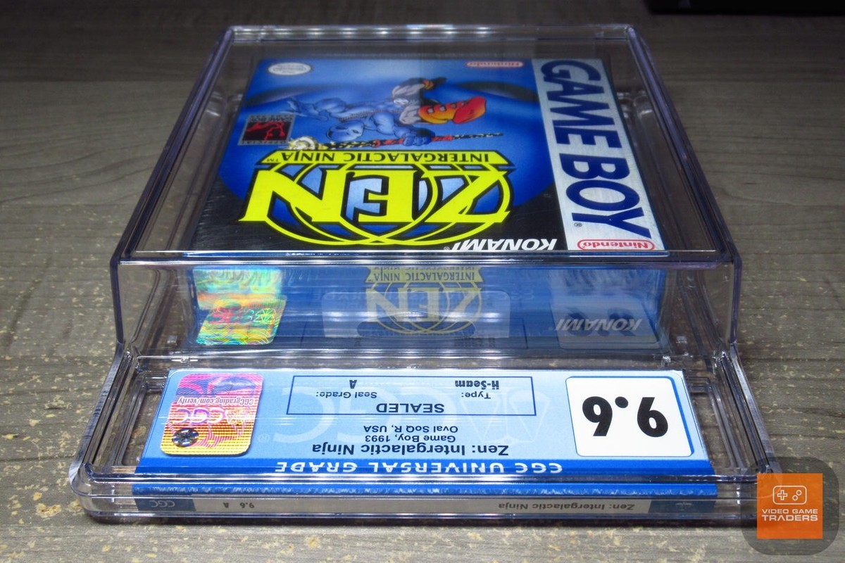 CGC 9.6 A - Zen: Intergalactic Ninja Original Game Boy, GameBoy