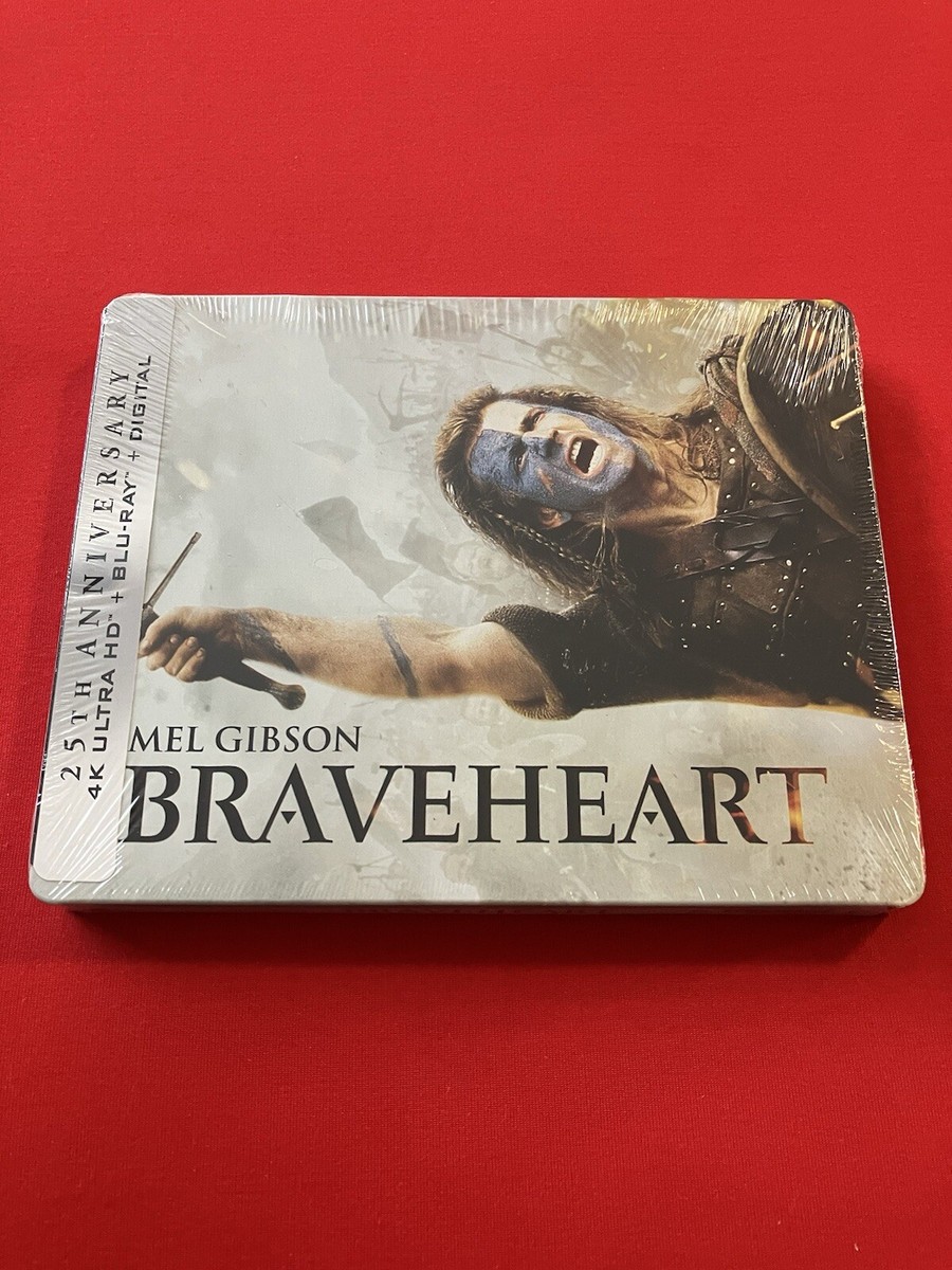 BraVeHearT: 4K+blu ray+d/c Limited EditioN sTeeLBooK “OOP/MiNT