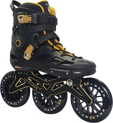 Epic Skates 125 mm Engage Inline Speed Skates mit 3 Rädern