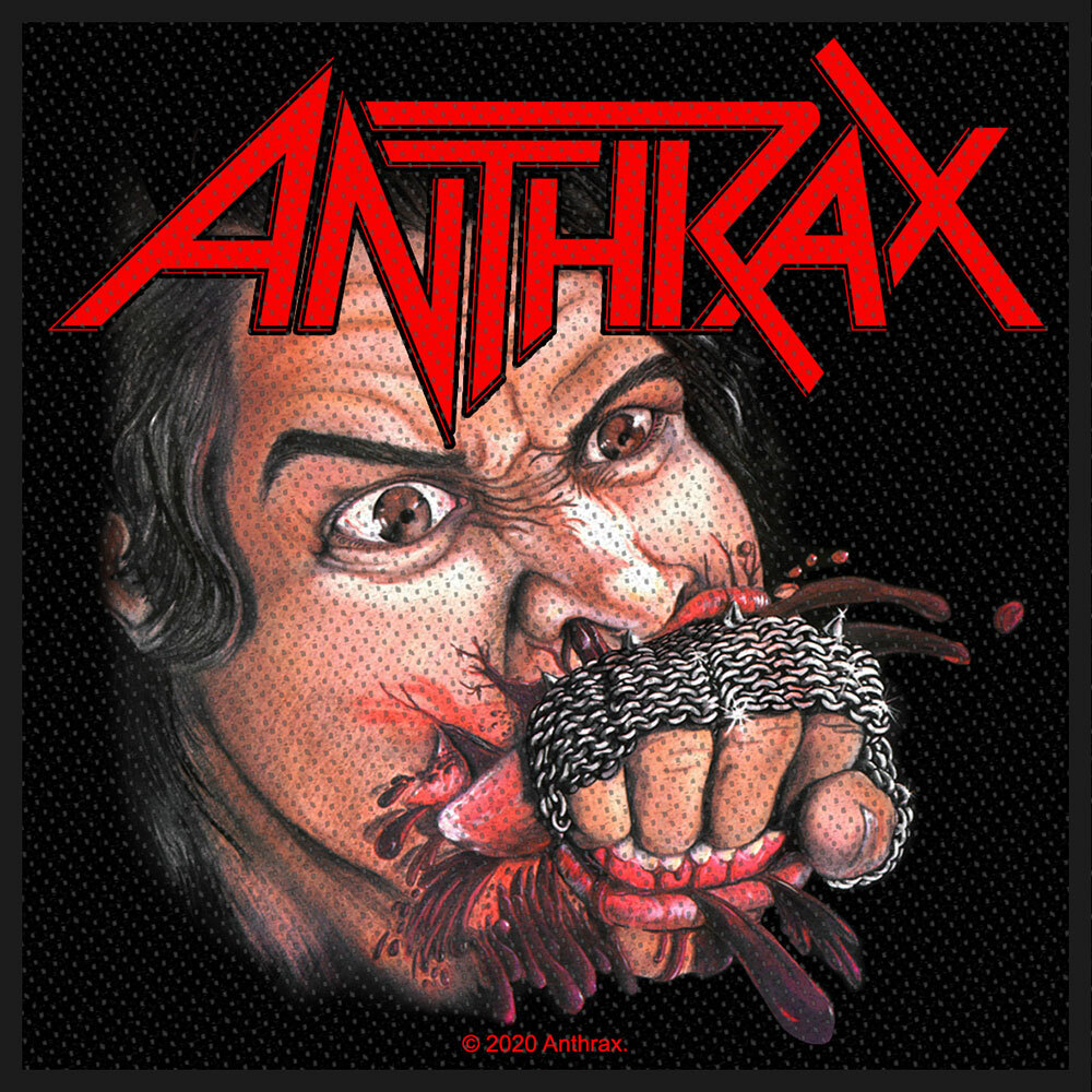 ANTHRAX - FISTFUL OF METAL - WOVEN PATCH - BRAND NEW - MUSIC BAND