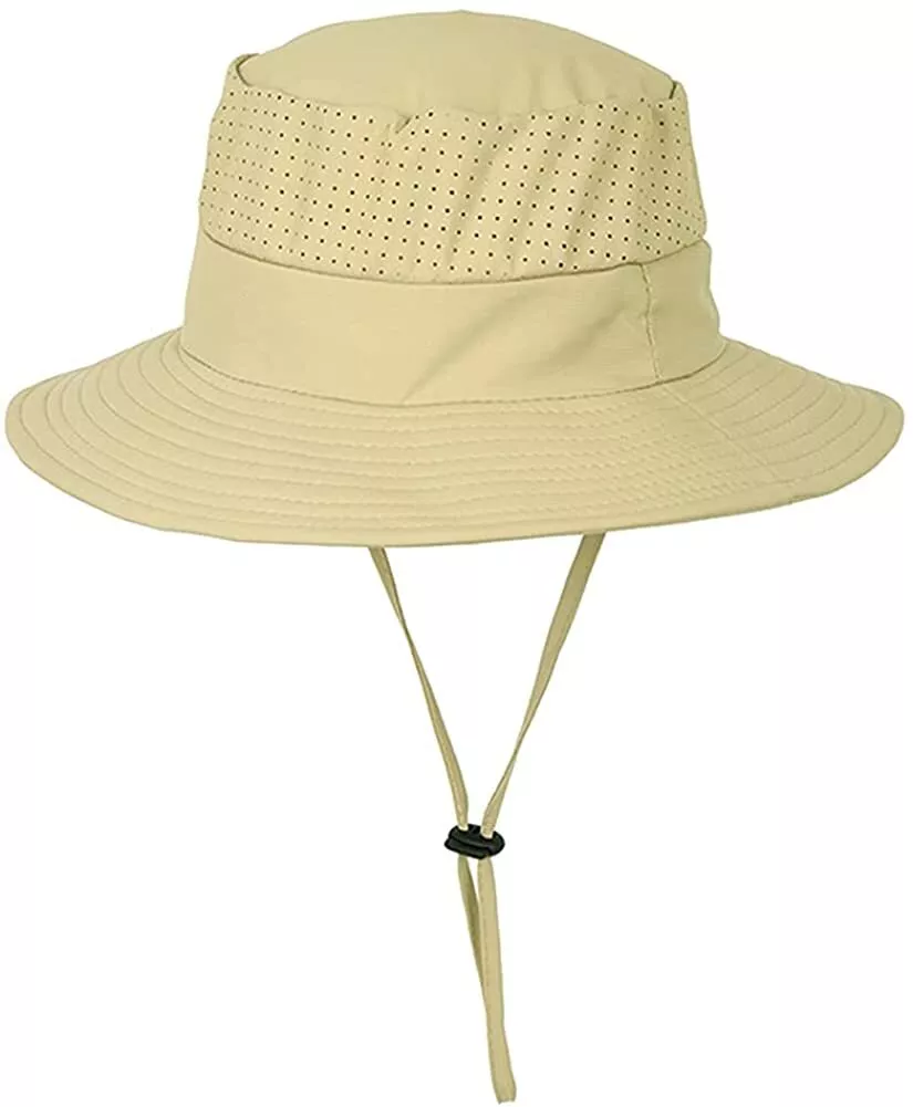 Sun Protection Fishing Hats Boonie Breathable Mesh Bucket Hat Foldable  Outdoor