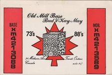 vintage CB radio QSL postcard Bud Kay May 1970s Toronto Ontario
