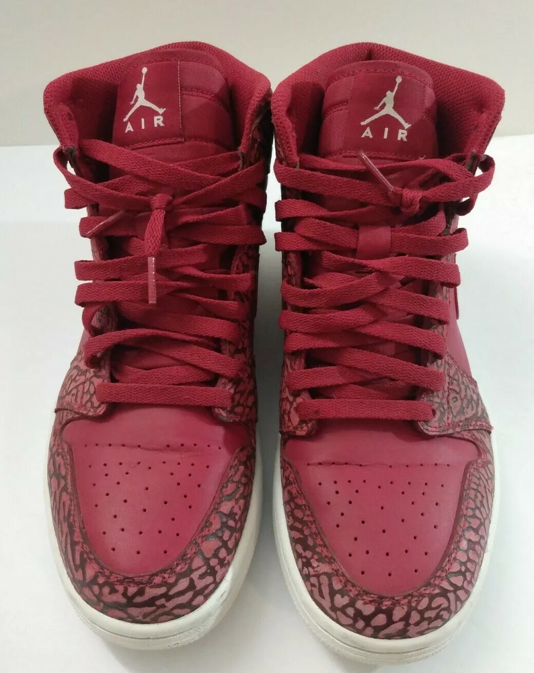jordan 1 retro red elephant print