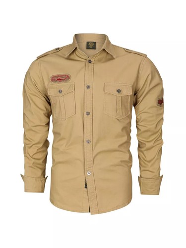 Chemise Brandit SlimFit Woodland