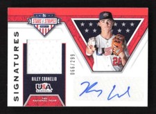 2019 Panini USA Stars & Stripes Riley Cornelio Jersey Auto #'d /299