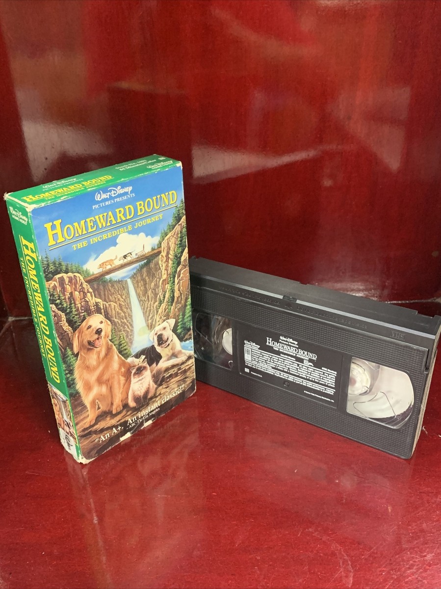 Homeward Bound: The Incredible Journey (VHS, 1993)Michael J Fox
