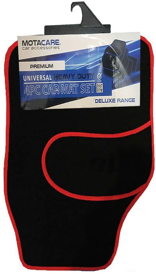 4 PIECE DELUXE UNIVERSAL CAR VAN MATS MAT SET CARPET NON SLIP FRONT REAR 4PC eBay