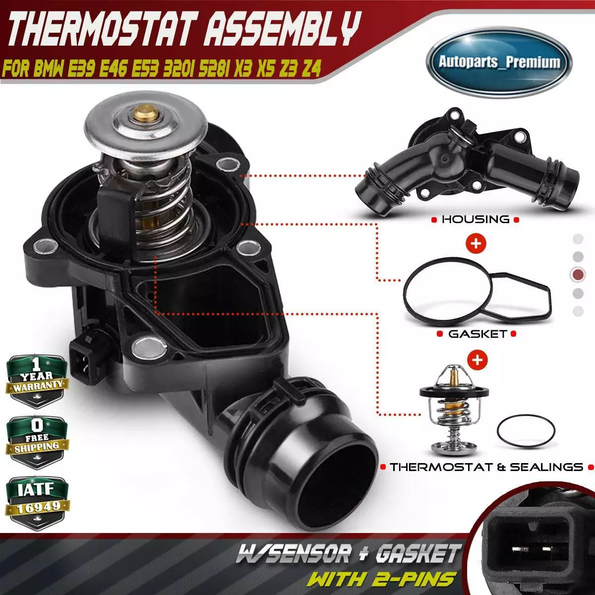 E46 cheap thermostat replacement