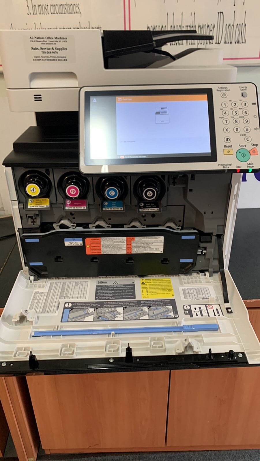 CANON ADVANCE IR C356IF COLOR COPIER PRINTER SCANNER NETWORK FAX, 300