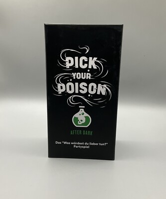 Pick Your Poisen - After Dark / Partyspiel / Deutsch
