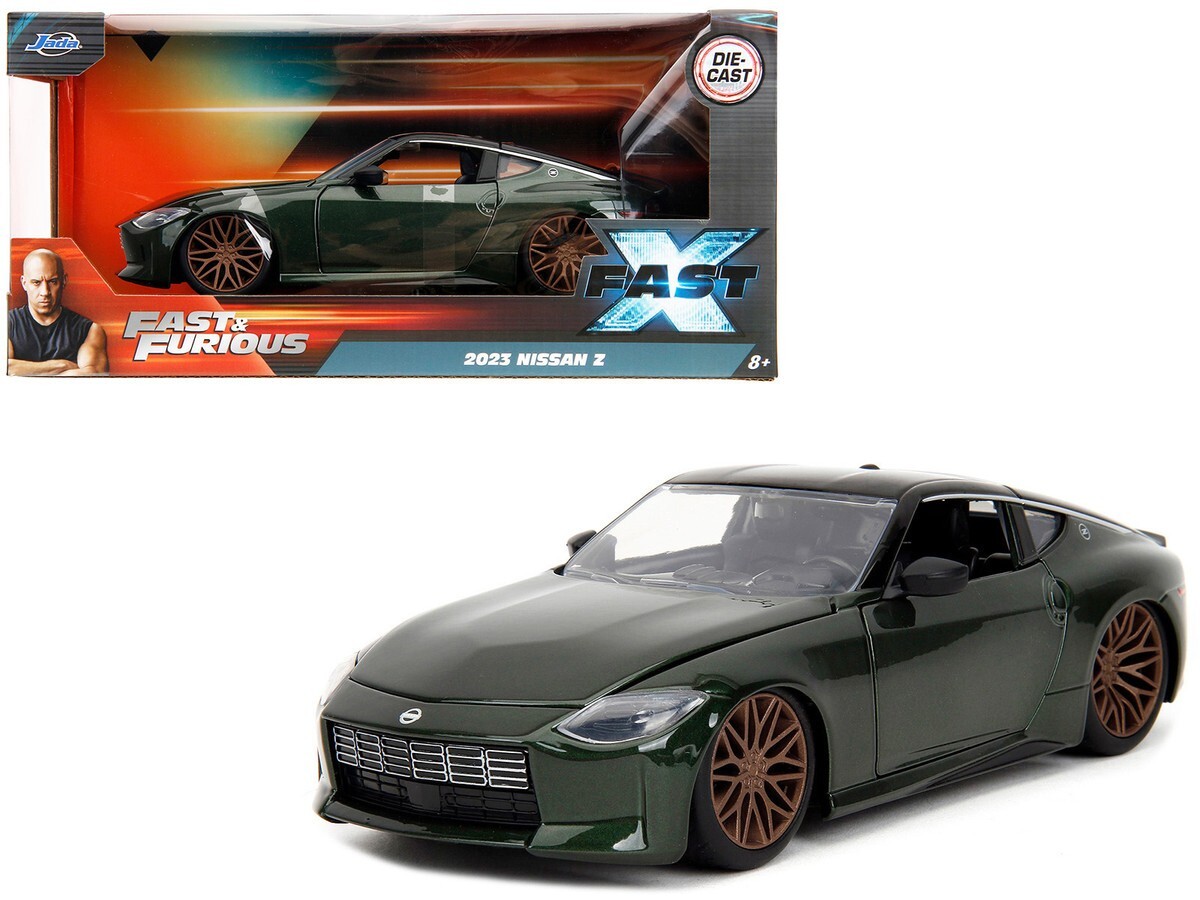 JADA FAST & FURIOUS X 2023 NISSAN Z 1:24 DIECAST MODEL CAR DARK
