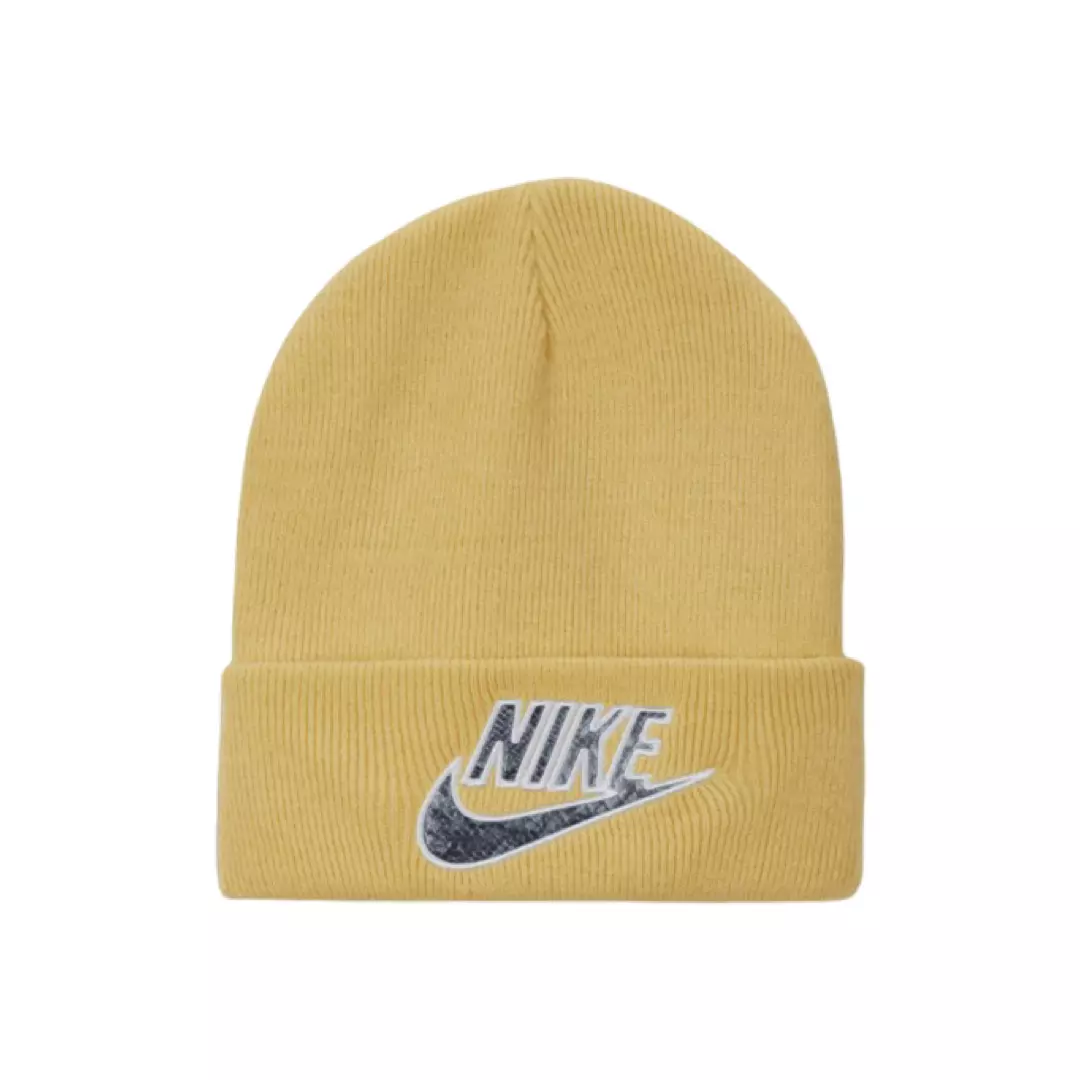 Bonnet jaune Nike x Supreme peau de serpent