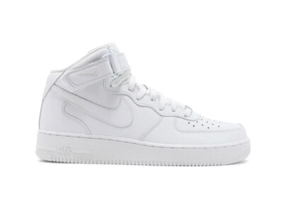 Nike Air Force 1 Mid '07 Triple White CW2289-111 Mens Size 15 No Lid